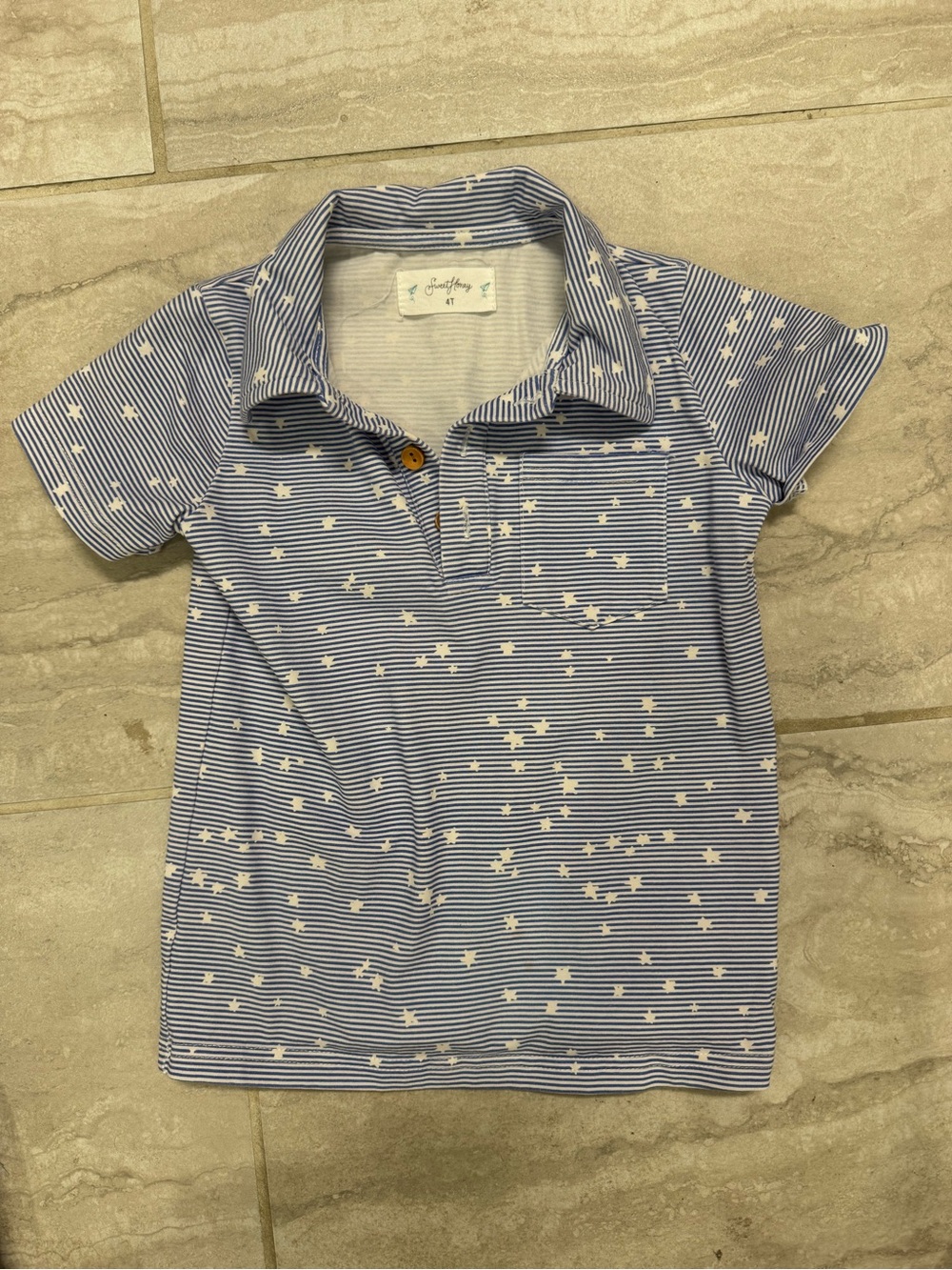 sweethoney star polo 3t